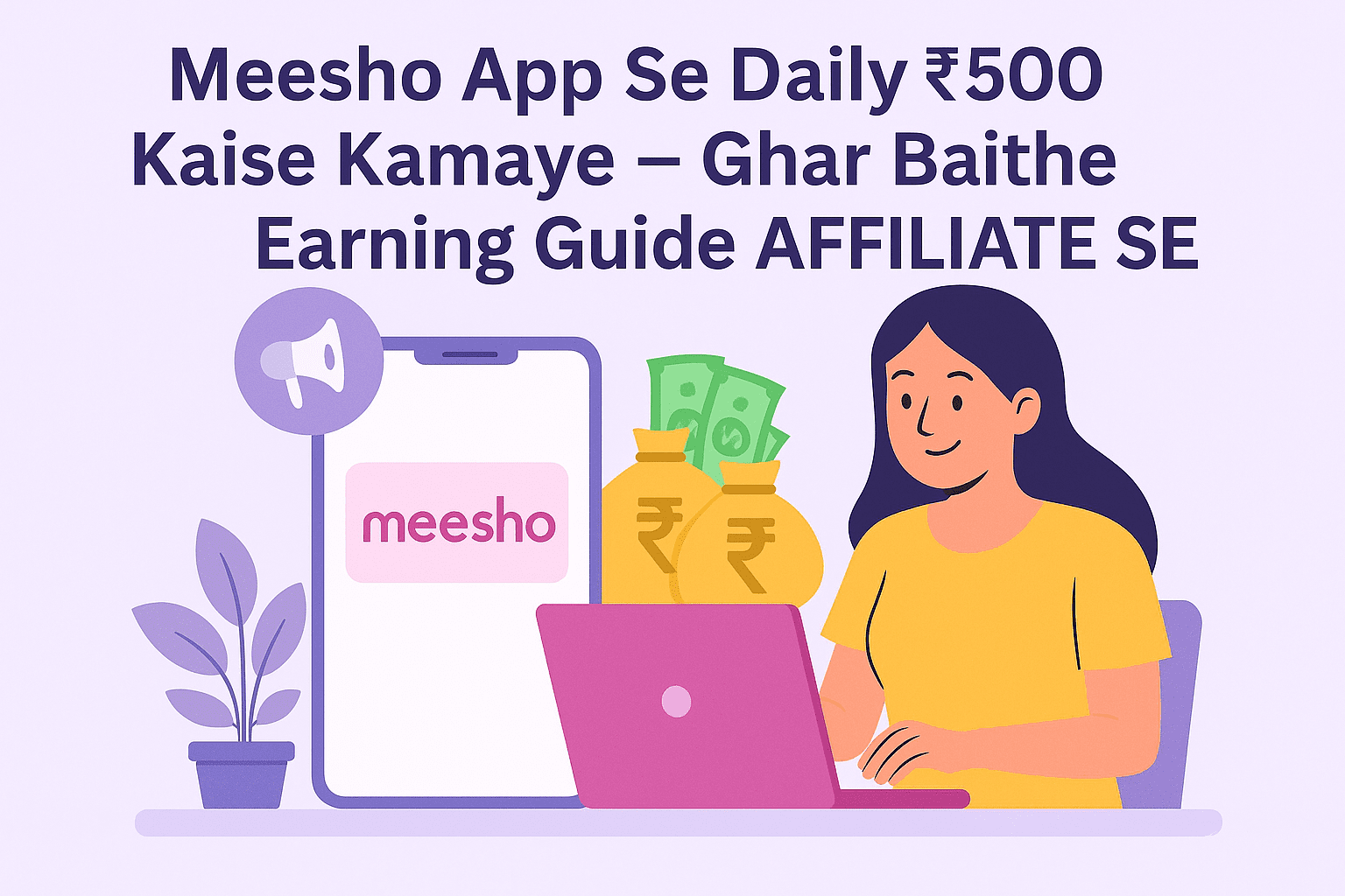meesho affilate program se earn kre