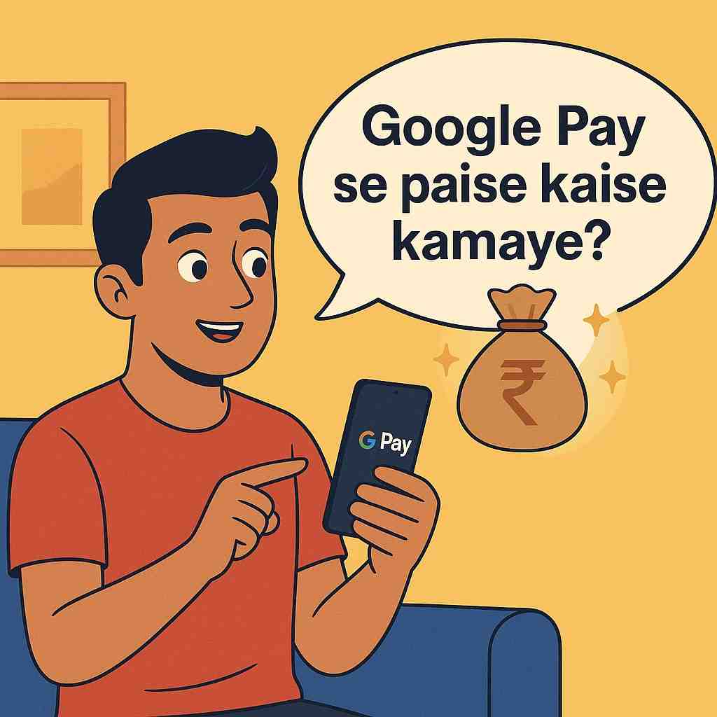 google pay se paise kaise kamaye